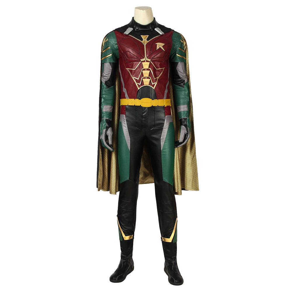 Cosplayflying - Buy DC Comics Teen Titans Go Robin Dick Grayson Battle Robe  Adult Men Cosplay Costume Full Set for Halloween Carnival