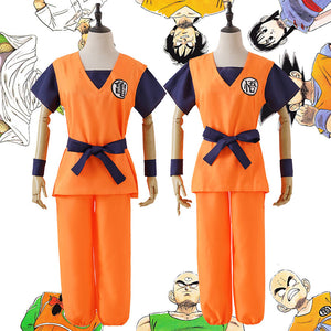 Dragon Ball Z Son Goku Kakarotto Cosplay Costume for KidsAdult Halloween Carnival