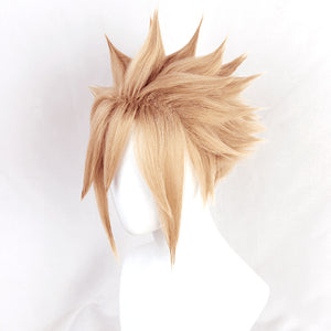 Final Fantasy VII Remake Cloud Strife Cosplay Wig Cosplay for Halloween Carnival