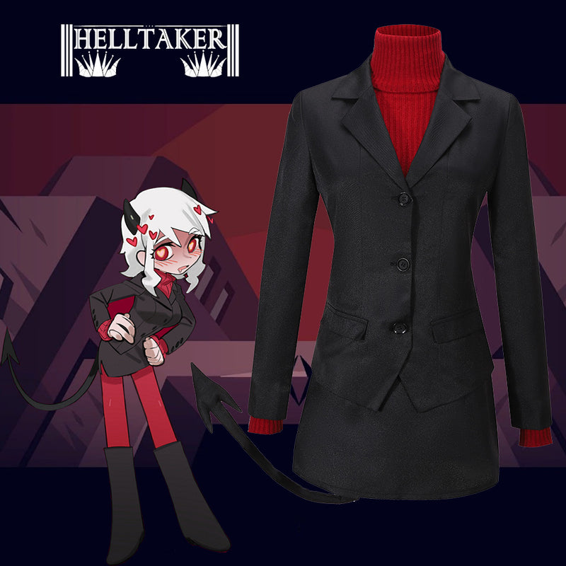 Tu44a Cosplayflying - Buy Game Helltaker the Lustful Demon Modeus Cosplay ...