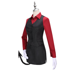Game Helltaker the Sour Demon Malina Cosplay Costume Custom Made Halloween Carnival Party