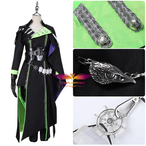 Game Twisted-Wonderland Sleeping Beauty Malleus Draconia Cosplay Costume Male Uniform Outfit