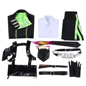 Game Twisted-Wonderland Sleeping Beauty Silver Cosplay Costume Male Uniform Outfit