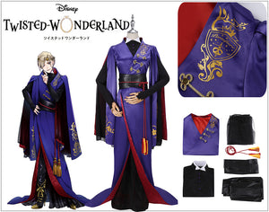 Game Twisted-Wonderland Snow Princess Vil Schoenheit Cosplay Costume Fancy Male Uniform Outfit