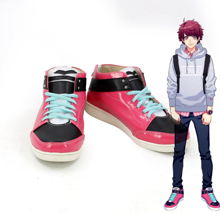Game Anime A3! Sakuma Sakuya Cosplay Shoes Boots Custom Made for Adult Men and Women Halloween Carnival