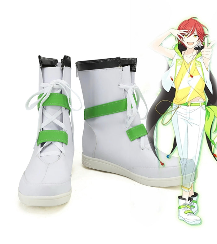 Game Anime Ensemble Stars SWITCH Natsume Sakasaki Cosplay Shoes Boots Custom Made for Adult Men and Women Halloween Carnival