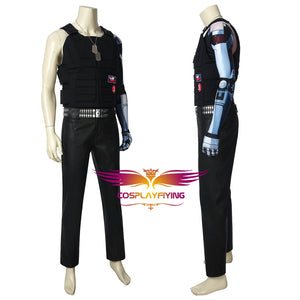 Game Cyberpunk 2077 V Johnny Silverhand Cosplay Costume Full Set for Halloween Carnival