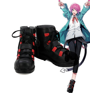 Game DRB Division Rap Battle Hypnosis Mic Ramuda Cosplay Shoes Boots Custom Made for Adult Men and Women Halloween Carnival