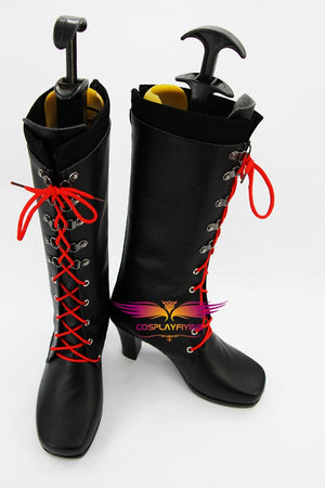 Game Danganronpa 2 Enoshima Junko Cosplay Shoes Boots Custom Made for Adult Men and Women Halloween Carnival