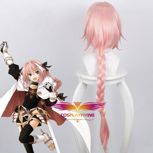Game Fate/Grand Order FGO Apocryph Astolfo Pink Cosplay Wig Cosplay for Adult Women Halloween Carnival