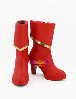 Game Fate/Grand Order Mordred Cosplay Shoes Boots Custom Made for Adult Men and Women Halloween Carnival