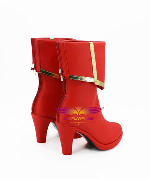 Game Fate/Grand Order Mordred Cosplay Shoes Boots Custom Made for Adult Men and Women Halloween Carnival