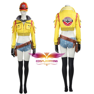 Game Final Fantasy XV Cindy Aurum Cosplay Costume Full Set for Halloween Carnival