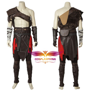 Game GOD OF WAR Kratos Cosplay Costume Outfit Full Set for Halloween Carnival