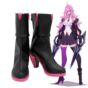 Game LOL League of Legends The Sinister Blade Katarina Cosplay Shoes Boots Custom Made for Adult Men and Women Halloween Carnival