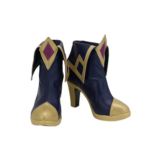Game League of Legends LOL The Bounty Hunter Miss Fortune Carnival Cosplay Shoes Boots Custom Made Adult Men Women Halloween