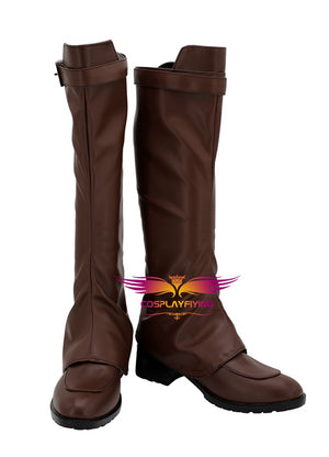 Game Resident Evil 4 Ashley Graham Cosplay Shoes Boots Custom Made Adult Men Women Halloween Carnival
