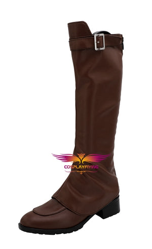 Game Resident Evil 4 Ashley Graham Cosplay Shoes Boots Custom Made Adult Men Women Halloween Carnival