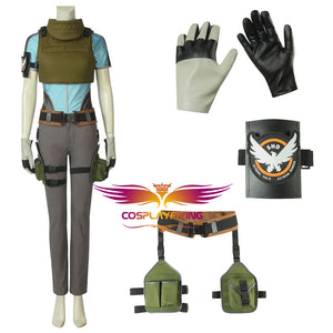 Game Tom clancy's The Division 2 Female Character Cosplay Costume Full Set for Halloween Carnival