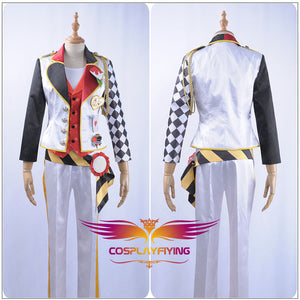 Game Twisted-Wonderland Alice in Wonderland Ace Trappola Cosplay Costume Male Uniform Outfit