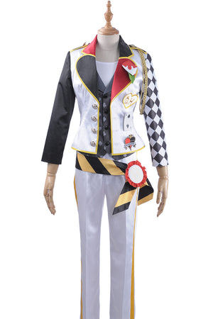 Game Twisted-Wonderland Alice in Wonderland Deuce Spade Cosplay Costume Male Uniform Outfit