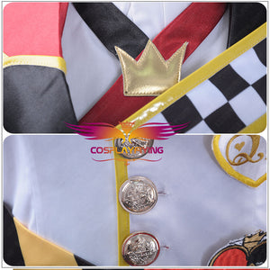 Game Twisted-Wonderland Alice in Wonderland Riddle Rosehearts Cosplay Costume Male Uniform Outfit