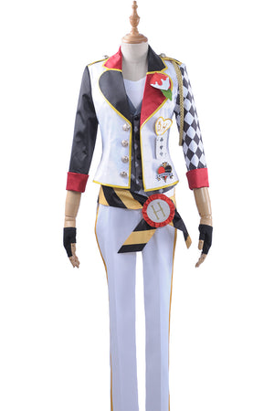 Game Twisted-Wonderland Alice in Wonderland Trey Clover Cosplay Costume Male Uniform Outfit