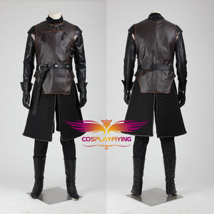 Game of Thrones Jon Snow Night's Watch Cosplay Costume Full Set for Halloween Carnival