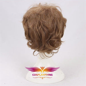 Game of Thrones Tyrion Lannister Blonde Short Curly Cosplay Wig Cosplay Prop for Boys Adult Men Halloween Carnival Party