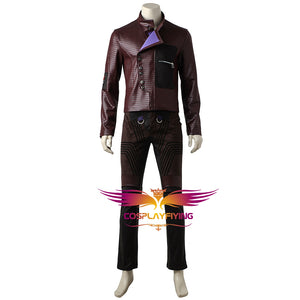 Marvel Comics Guardians of the Galaxy 2 Captain Yondu Cosplay Costume Battle Suit Full Set for Halloween Carnival