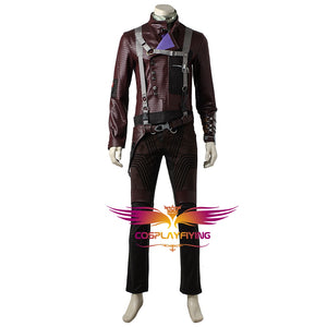 Marvel Comics Guardians of the Galaxy 2 Captain Yondu Cosplay Costume Battle Suit Full Set for Halloween Carnival