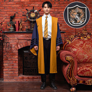Fantastic Beasts and Where to Find Them Gryffindor Slytherin Ravenclaw Hufflepuff Robe Cloak Cosplay Costume Halloween Vintage Thick Version