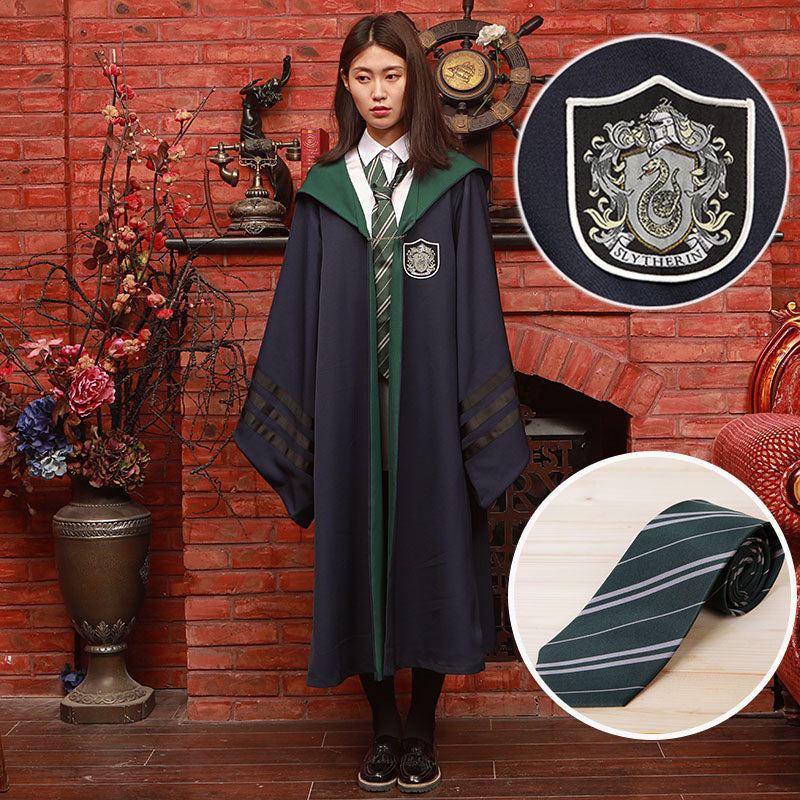 Harry Potter Cosplay Gryffindor Slytherin Ravenclaw Hufflepuff Costume  Uniform