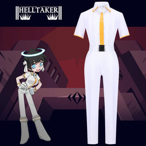 Helltaker Azazel the Curious Angel Cosplay Costume Halloween Carnival Party