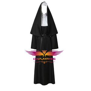 Horror The Conjuring The Nun Demon Valak Cosplay Costume Full Set for Halloween Carnival