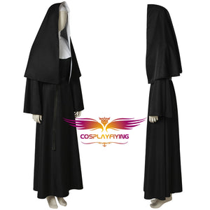 Horror The Conjuring The Nun Demon Valak Cosplay Costume Full Set for Halloween Carnival