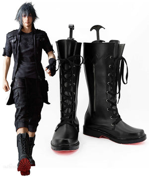 Hot Game Final Fantasy XV Noctis Lucis Cosplay Shoes Boots Custom Made for Adult Men and Women Halloween Carnival