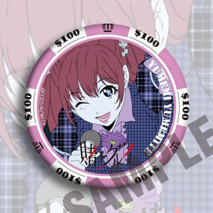 Anime Kakegurui: Compulsive Gambler Yomoduki Runa Saotome Meari Jabami Yumeko Cosplay Prop Badge Brooch Badge Emblem