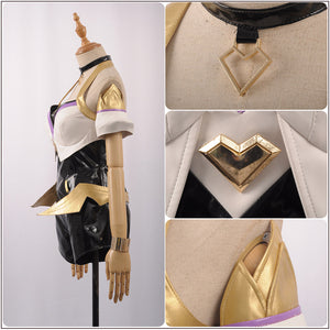LOL League of Legends KDA Ahri Cosplay K/DA TOP Girl Dress Cosplay Costume Adult Outfit
