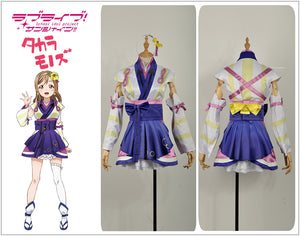 LoveLive!SunShine!! Aqours Kunikida Hanamaru Stage Mijyuku Mijuku DREAMER Matte Satin Uniform Cosplay Costume