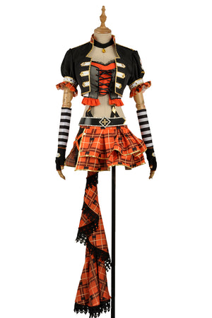 LoveLive!SunShine!! Takami Chika Rock Awakening Stage Uniform Cosplay Costume