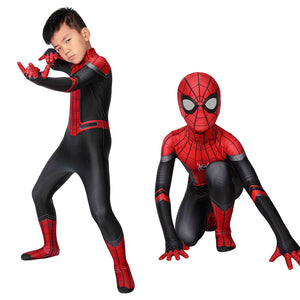 Marvel Kids Cosplay Spider-Man Far From Home Peter Parker Jumpsuit Child Size Cosplay Costume