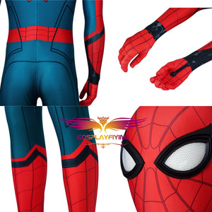Marvel Movie Avengers Spider-Man Far From Home Homecoming Spiderman Jumpsuit Cosplay Costume Simple Version