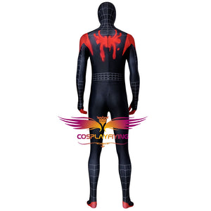 Marvel Avengers Spider-Man: Into the Spider-Verse Miles Morales Jumpsuit Cosplay Costume for Halloween Carnival