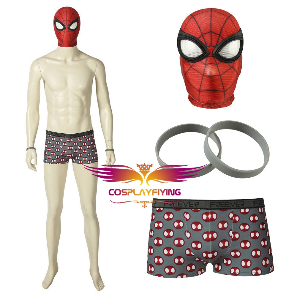  Spider-Man Costume Suit Men's Underwear Boxer Briefs