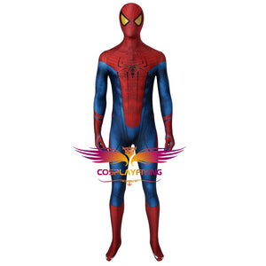 Marvel Film The Amazing Spider-Man Avengers Peter Parker Cosplay Costume for Halloween Carnival Luxurious Version