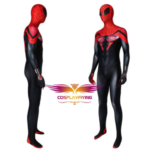 Marvel Comics Superior Spider-Man Peter Parker Jumpsuit Cosplay Costume for Halloween Carnival