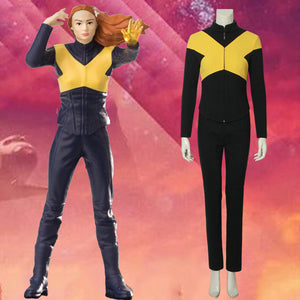 Marvel Comics X-Men: Dark Phoenix Mystique Cosplay Costume for Halloween Carnival