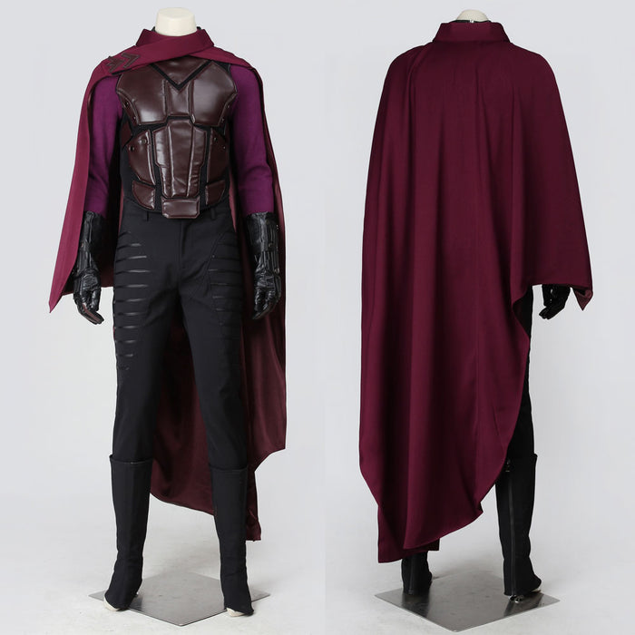 Marvel Comics X-Men Days of Future Past Magneto Cosplay Costume for Halloween Carnival