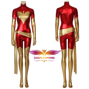 Marvel Comics X-Men White&Dark Phoenix Jean Grey Summers Jumpsuit Cosplay Costume for Halloween Carnival